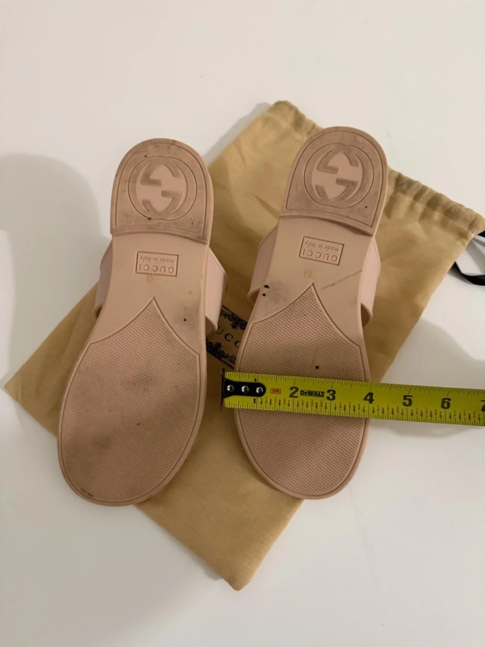 Gucci Women's Pink Horsebit Sandals